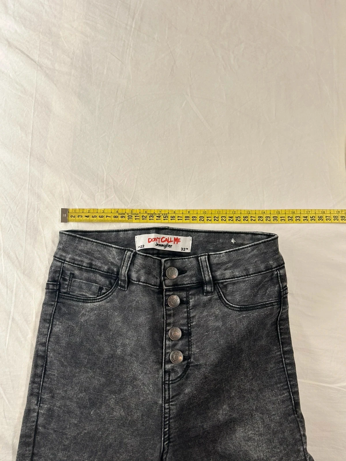 Jeans skinny cinza jennyfer – photo 5